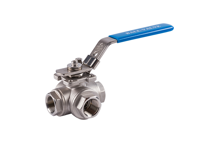 Robinet à bille à 3/2-voies