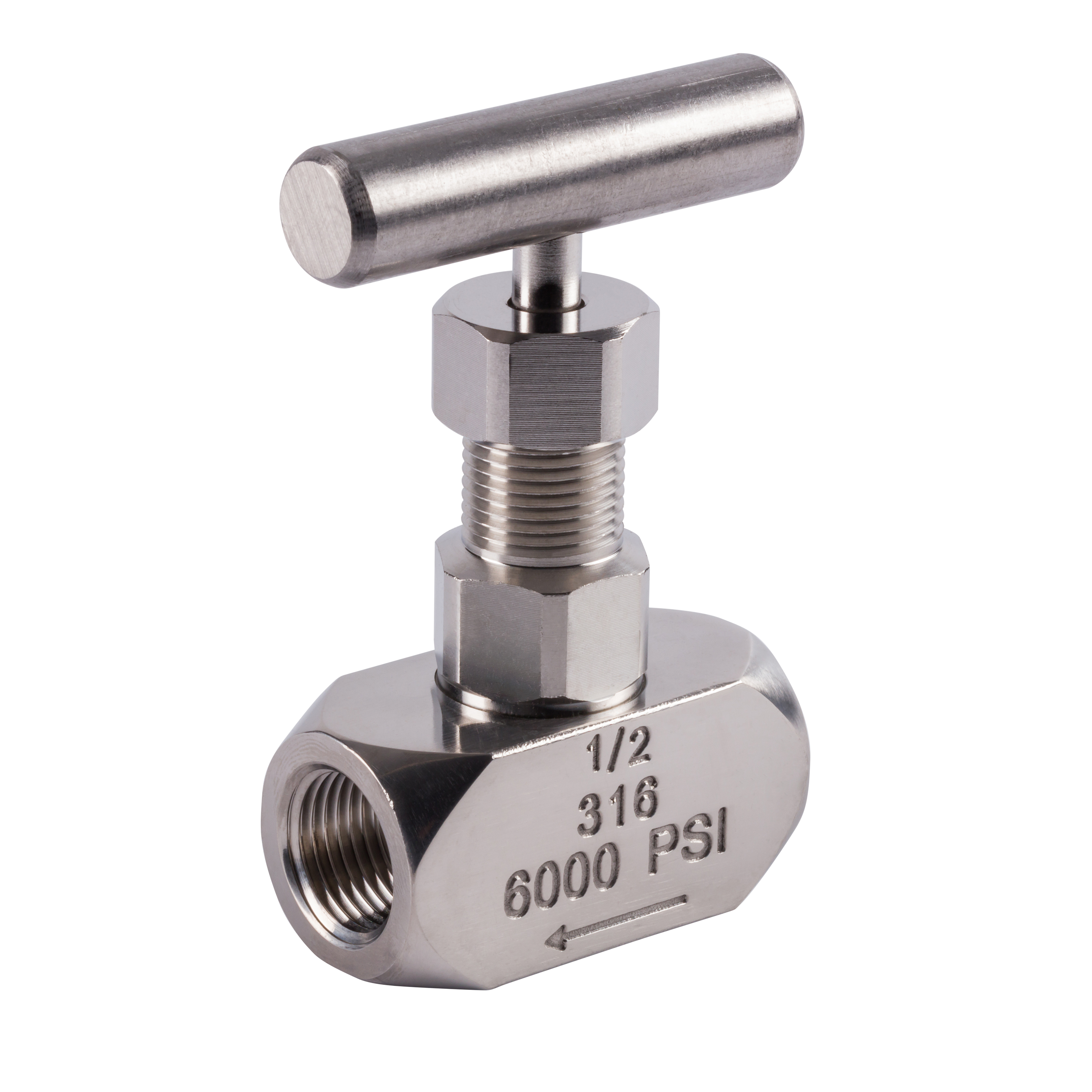 Edelstahl Nadelventil