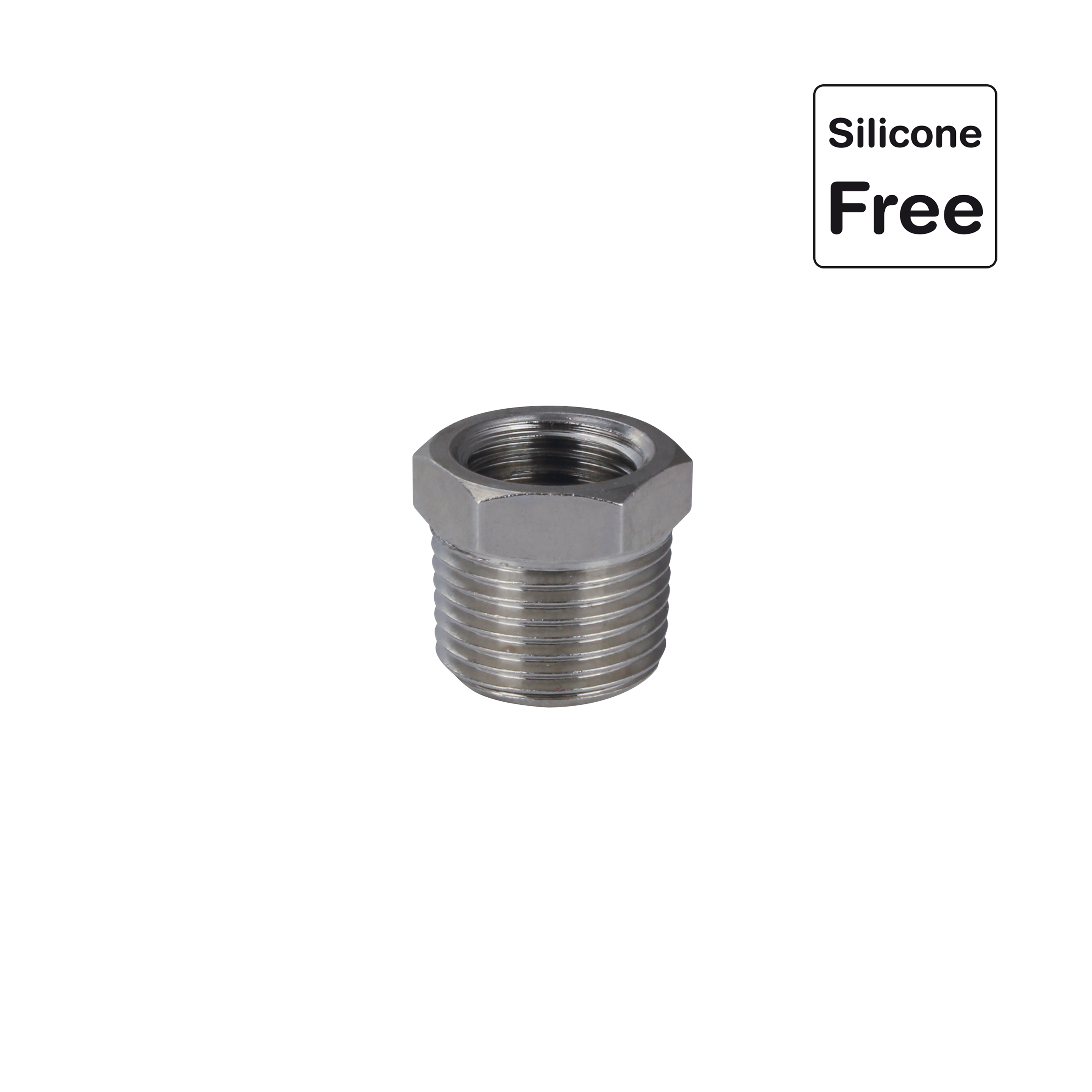 Réduction conique en laiton nickelé