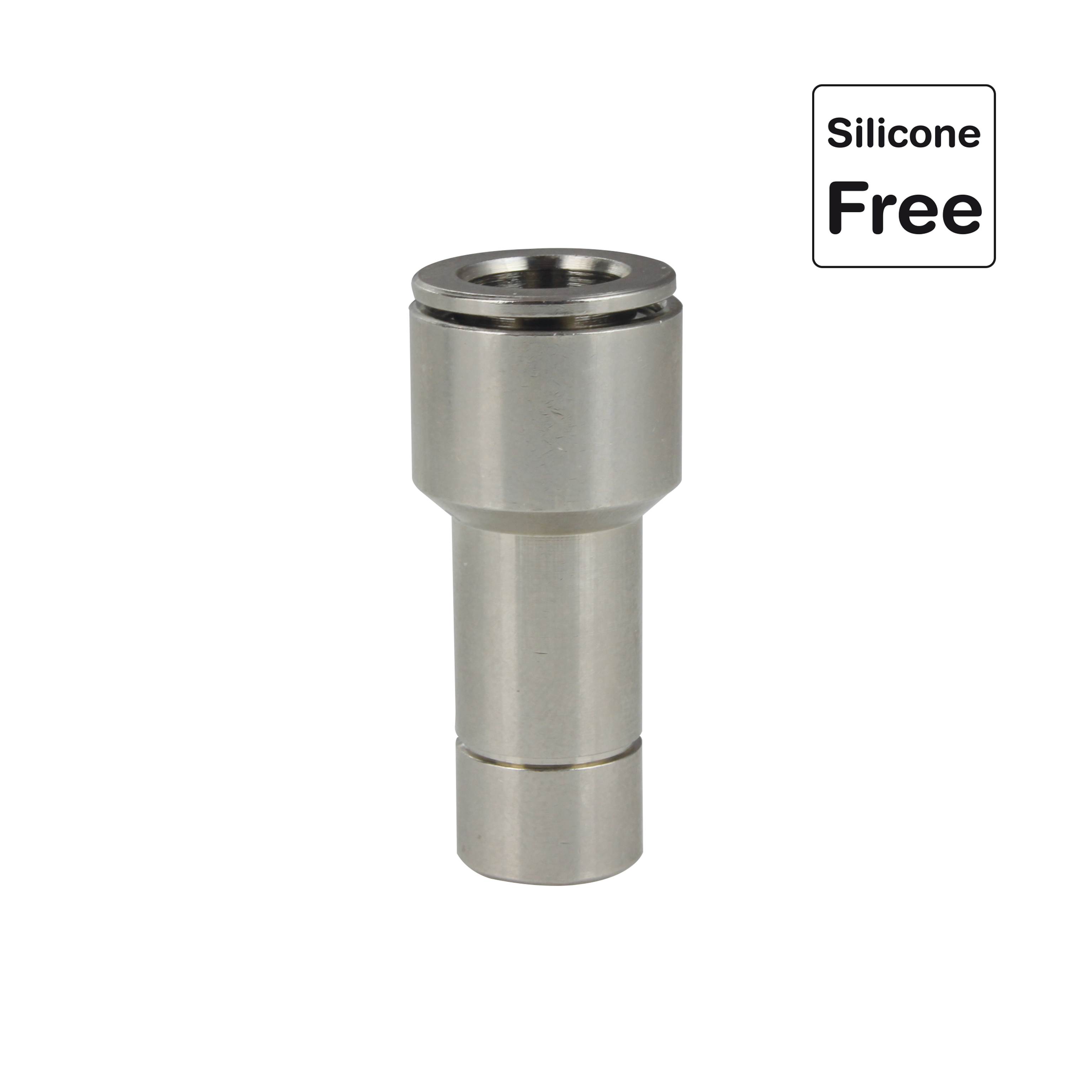 Raccord enfichable en laiton nickelé