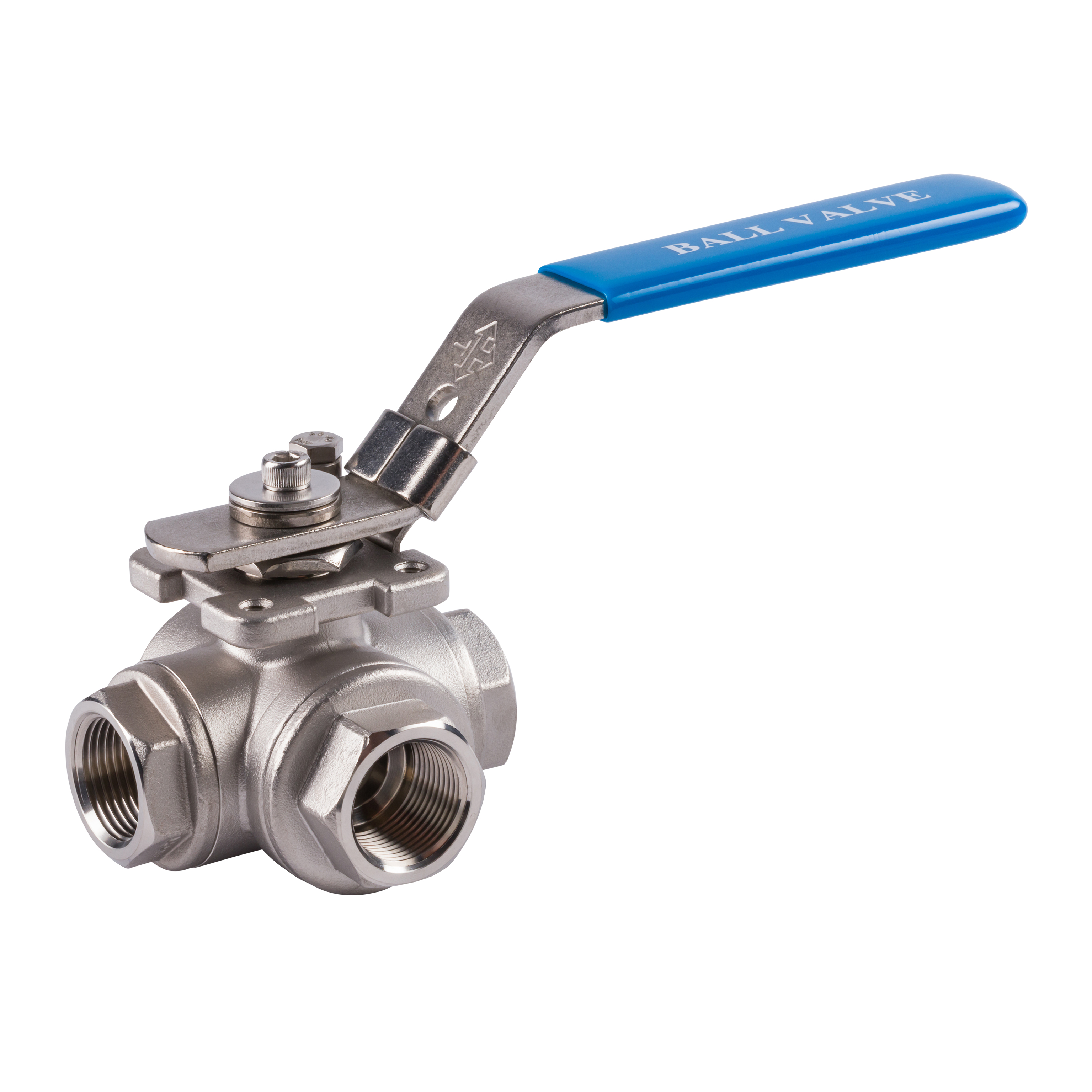 3/2-Wege Kugelhahn, Rp1/4" – Rp2", Edelstahl, KHL 400, KHT 500, Trigress Armaturen AG