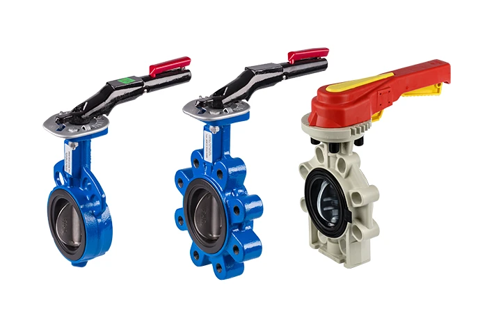 Robinet à papillon manuelle