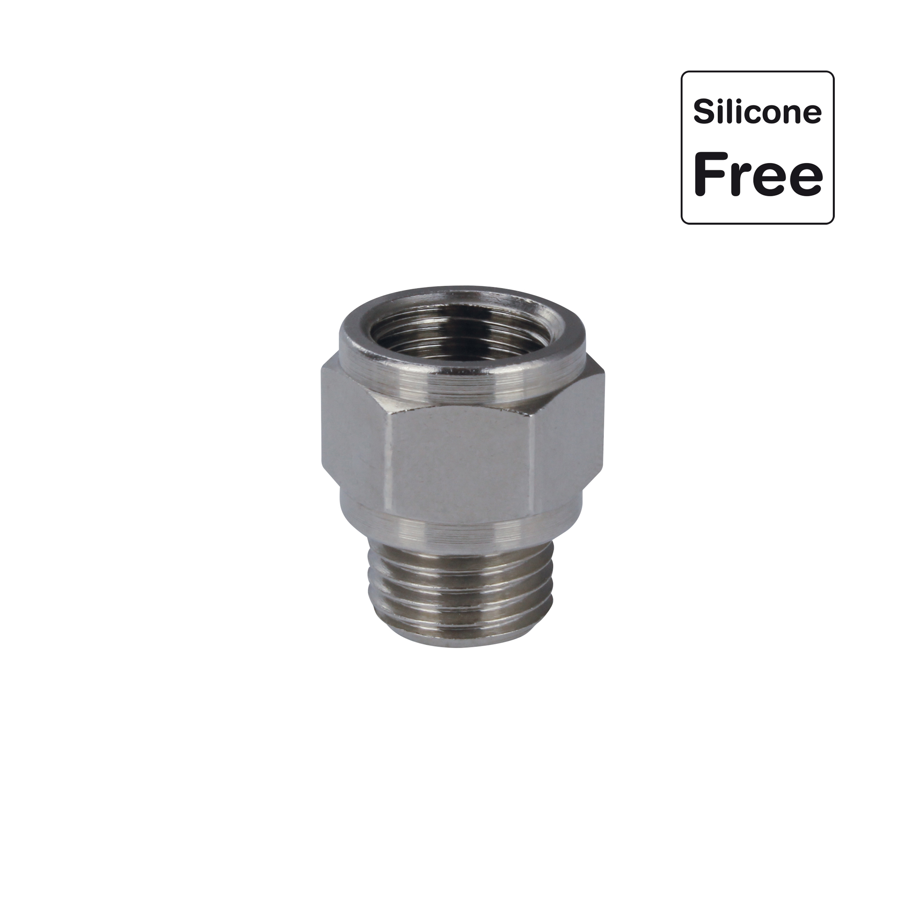 Réduction cylindrique en laiton nickelé