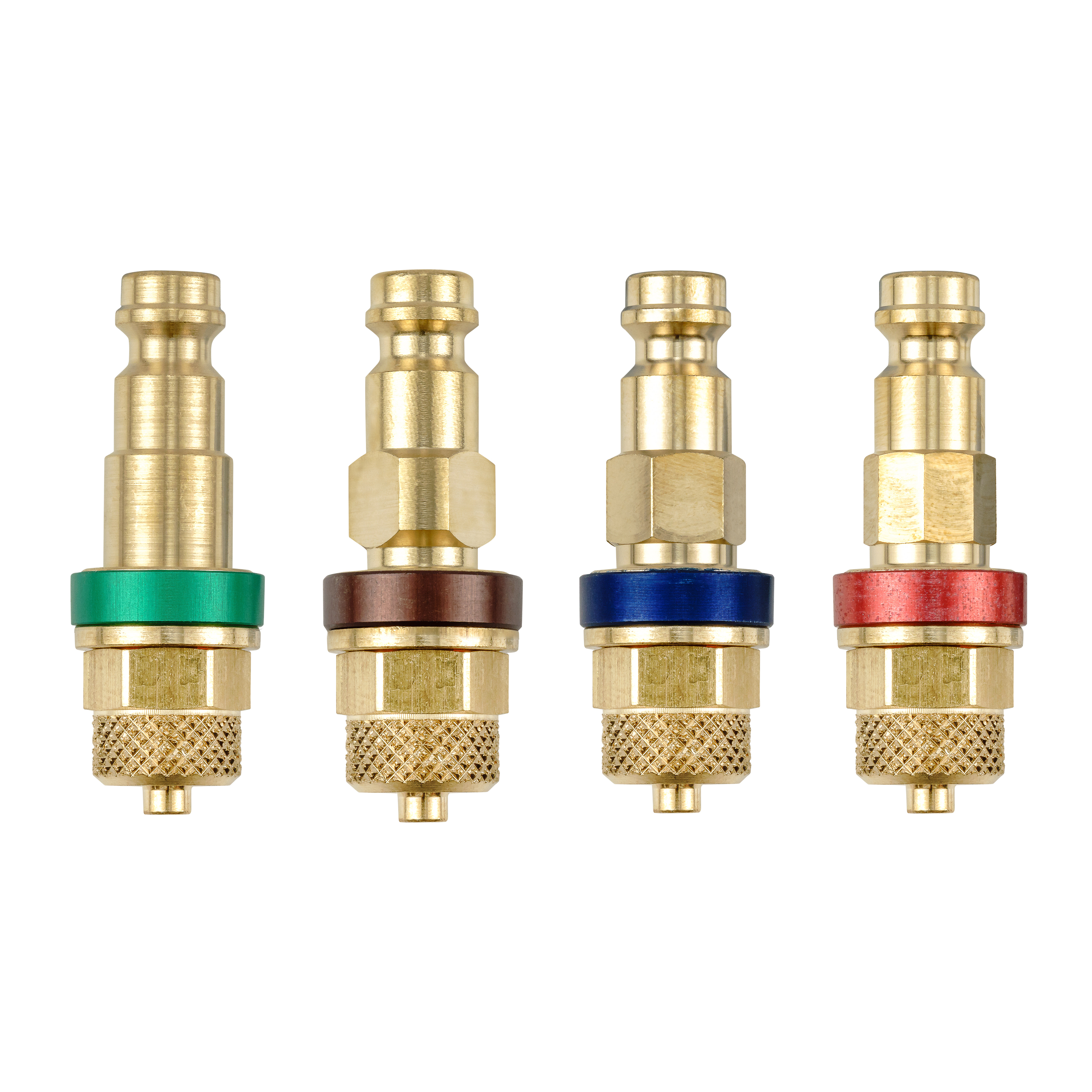 Form u. Farb-kodierte Stecknippel NW 5