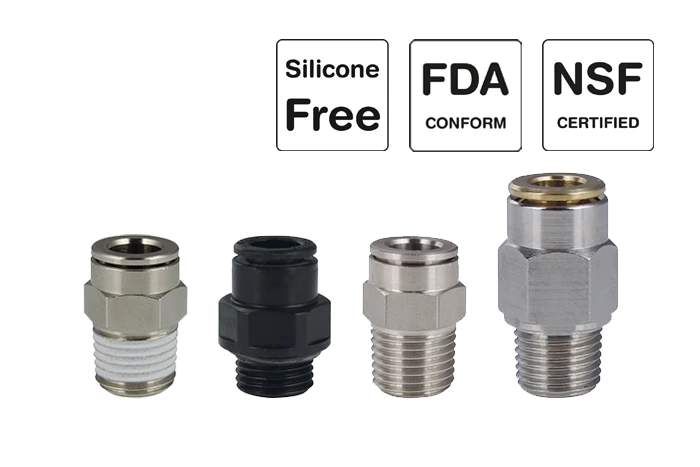 Raccord instantané push-in