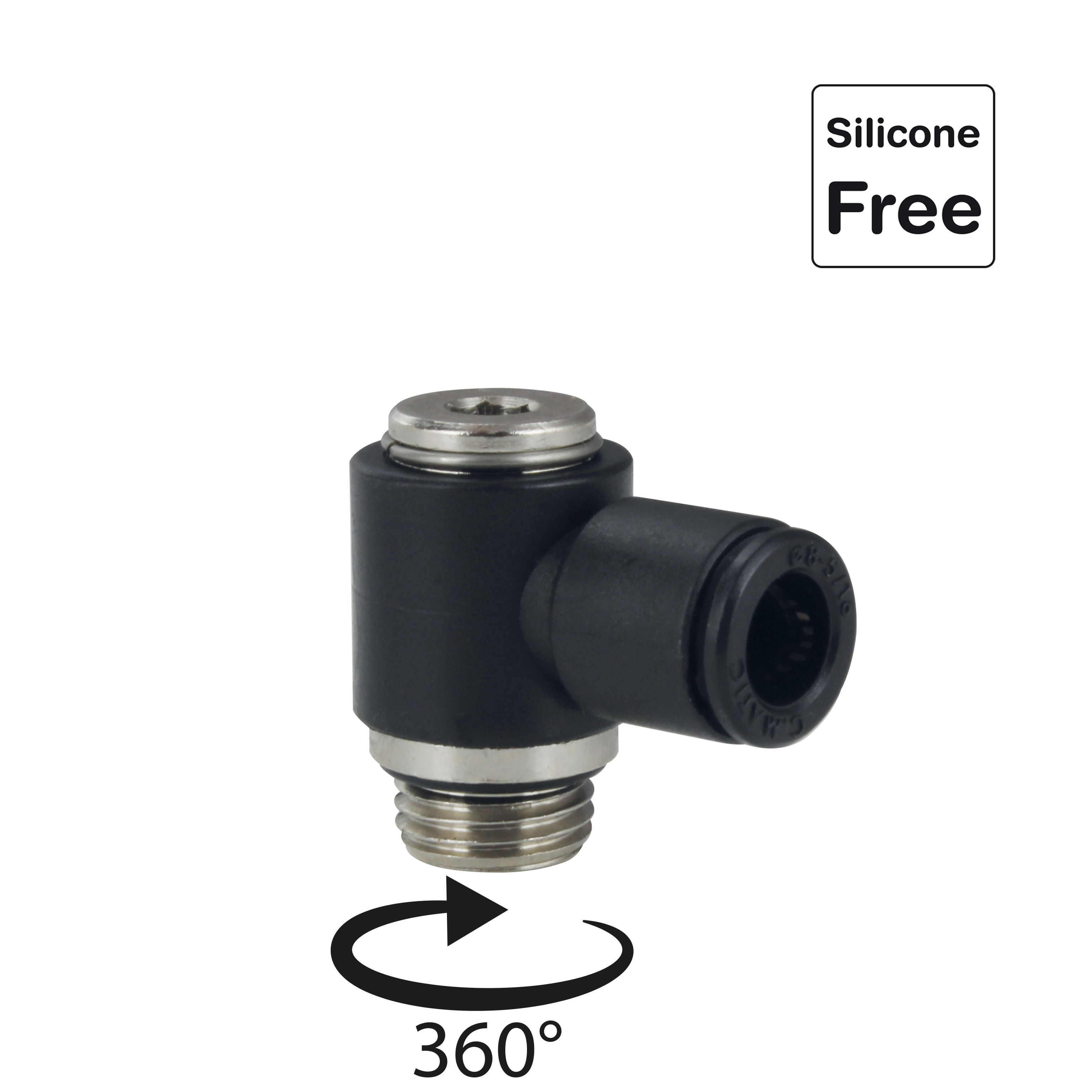 Raccord enfichable en POM plastique