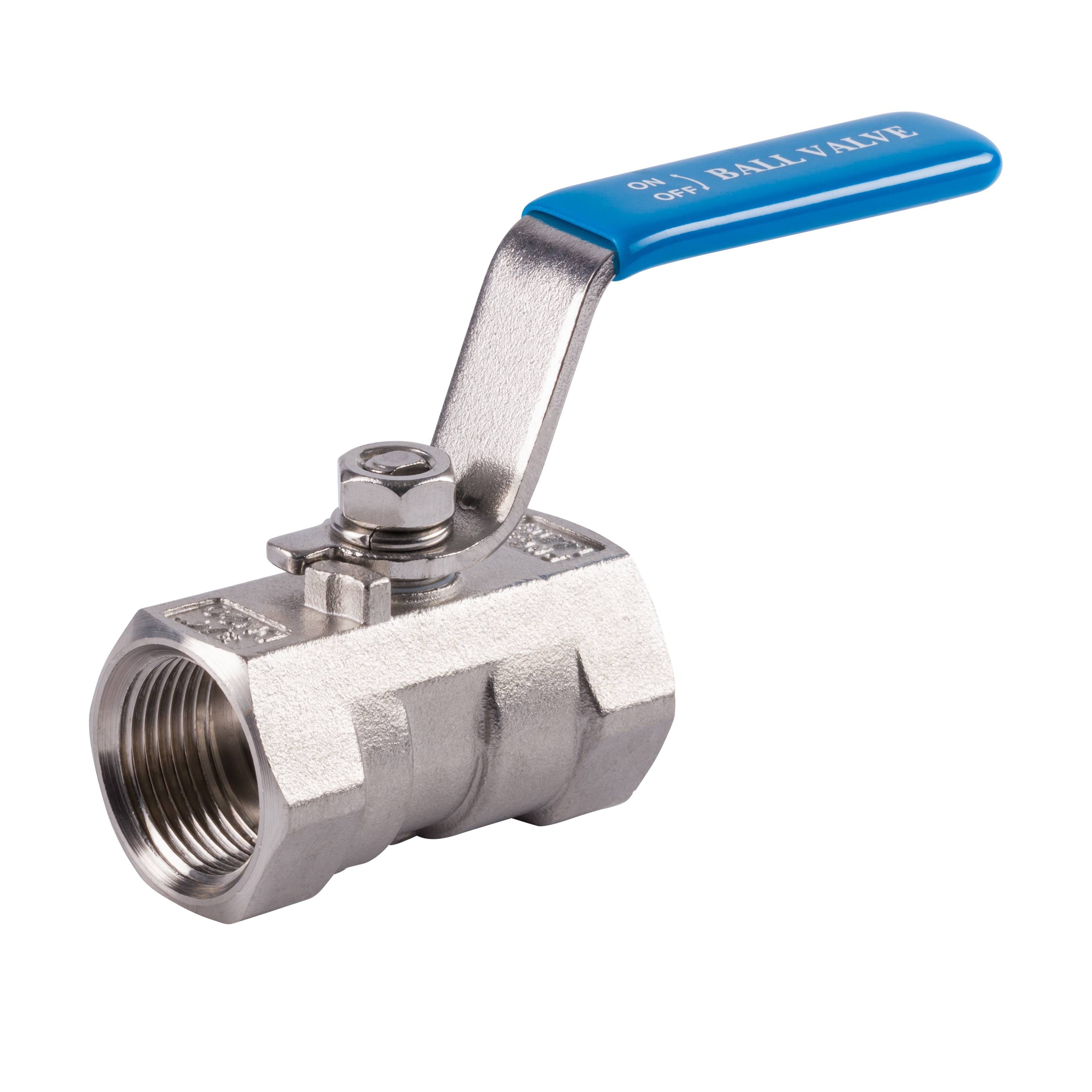 Edelstahl Kugelhahn 2/2-Wege