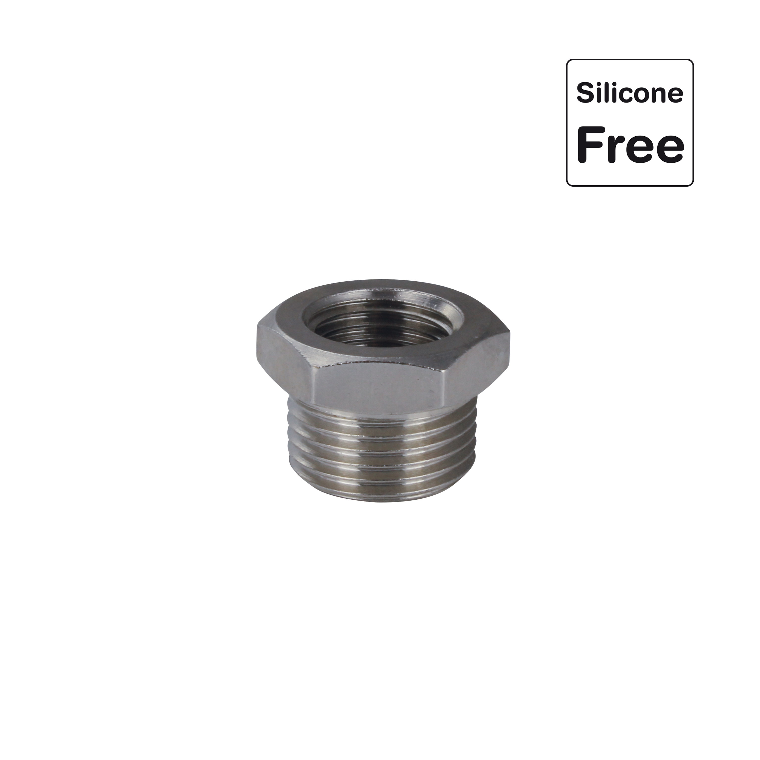 Réduction cylindrique en laiton nickelé