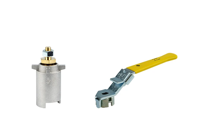 Accessoires pour robinet à bille en laiton