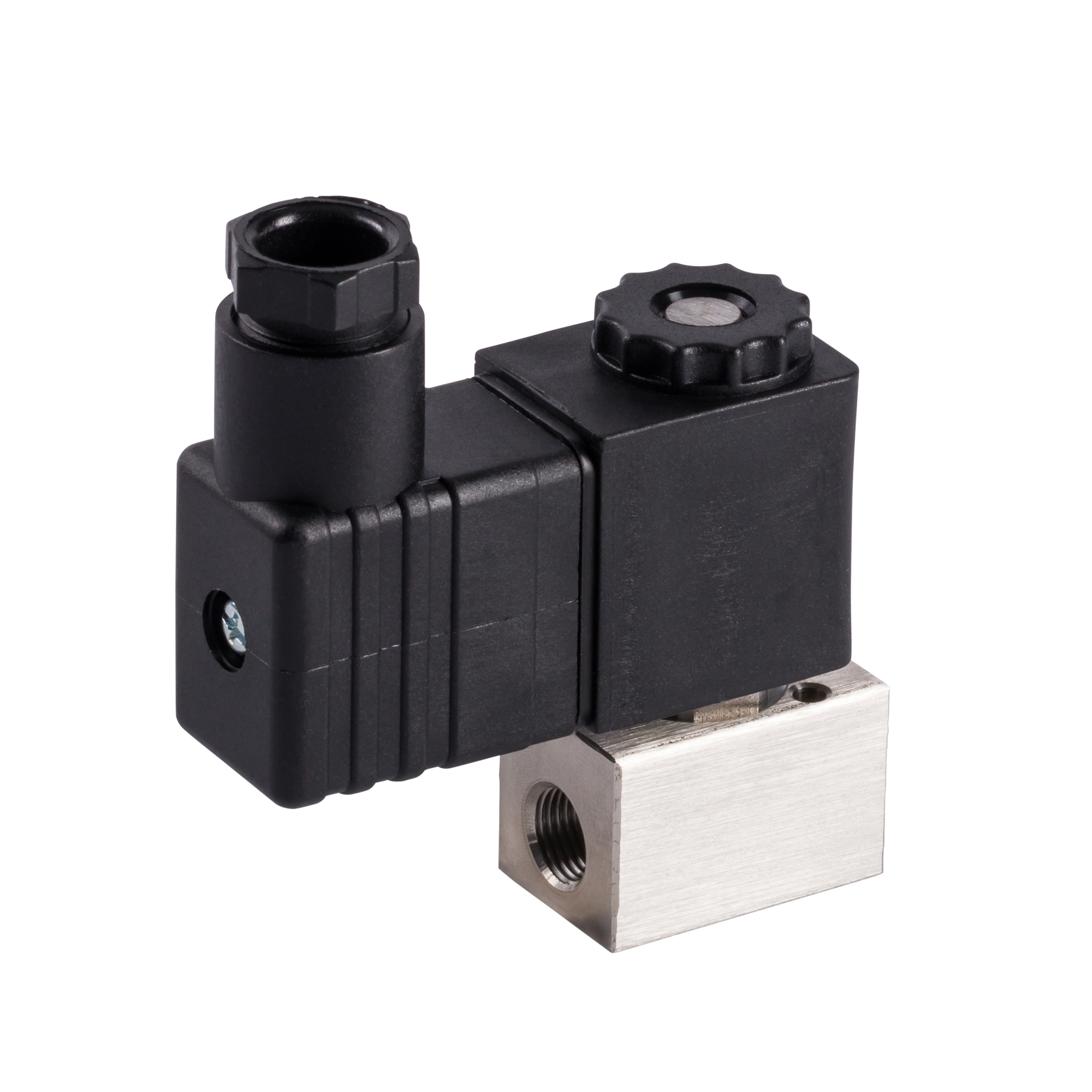 Magnetventil, G1/8", 25 – 3 bar, direktgesteuert, Edelstahl, ED2A, Trigress Armaturen AG