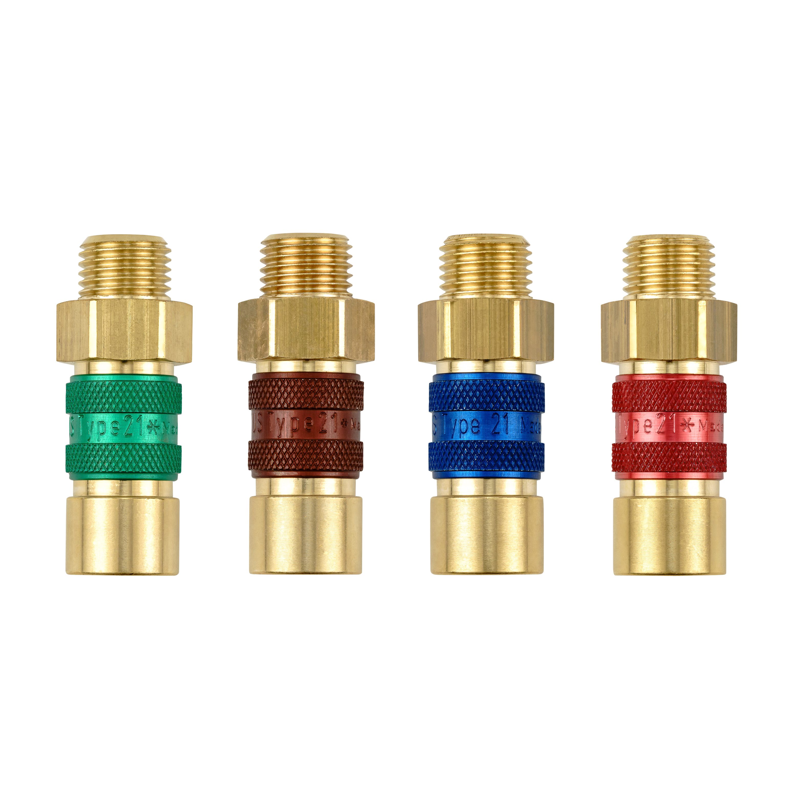 Form u. Farb-kodierte Schnellverschlusskupplung NW 5