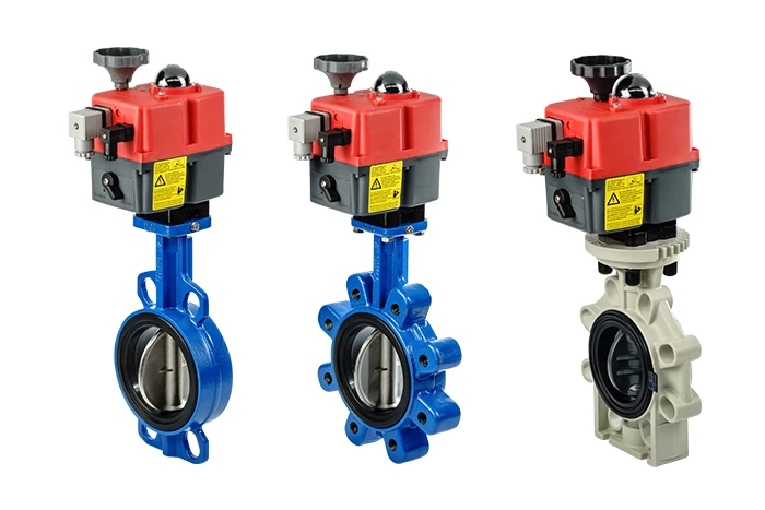 Robinet à papillon électrique