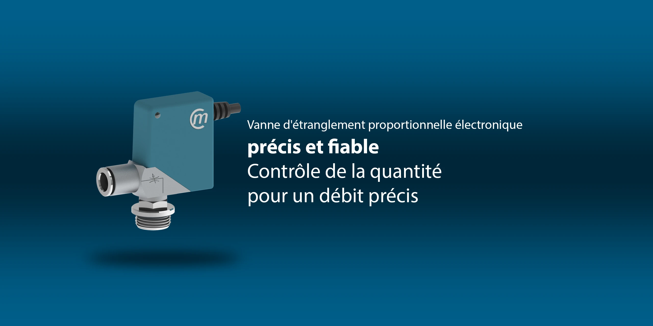 Limiteur de débit électronique EV10 pour un contrôle précis du flux – Trigress Armaturen AG
