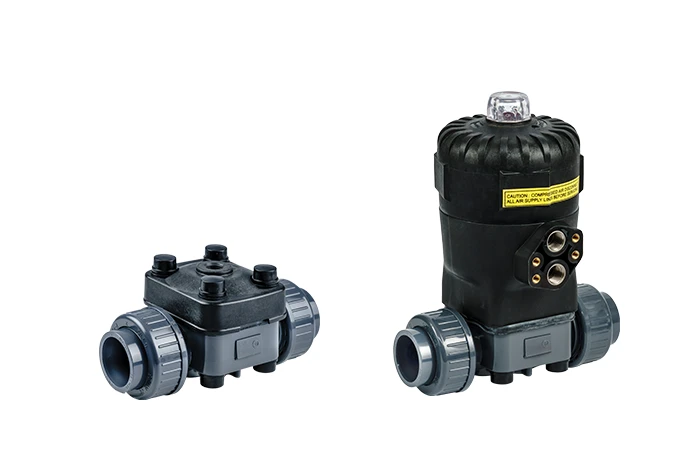 Vanne à membrane pneumatique