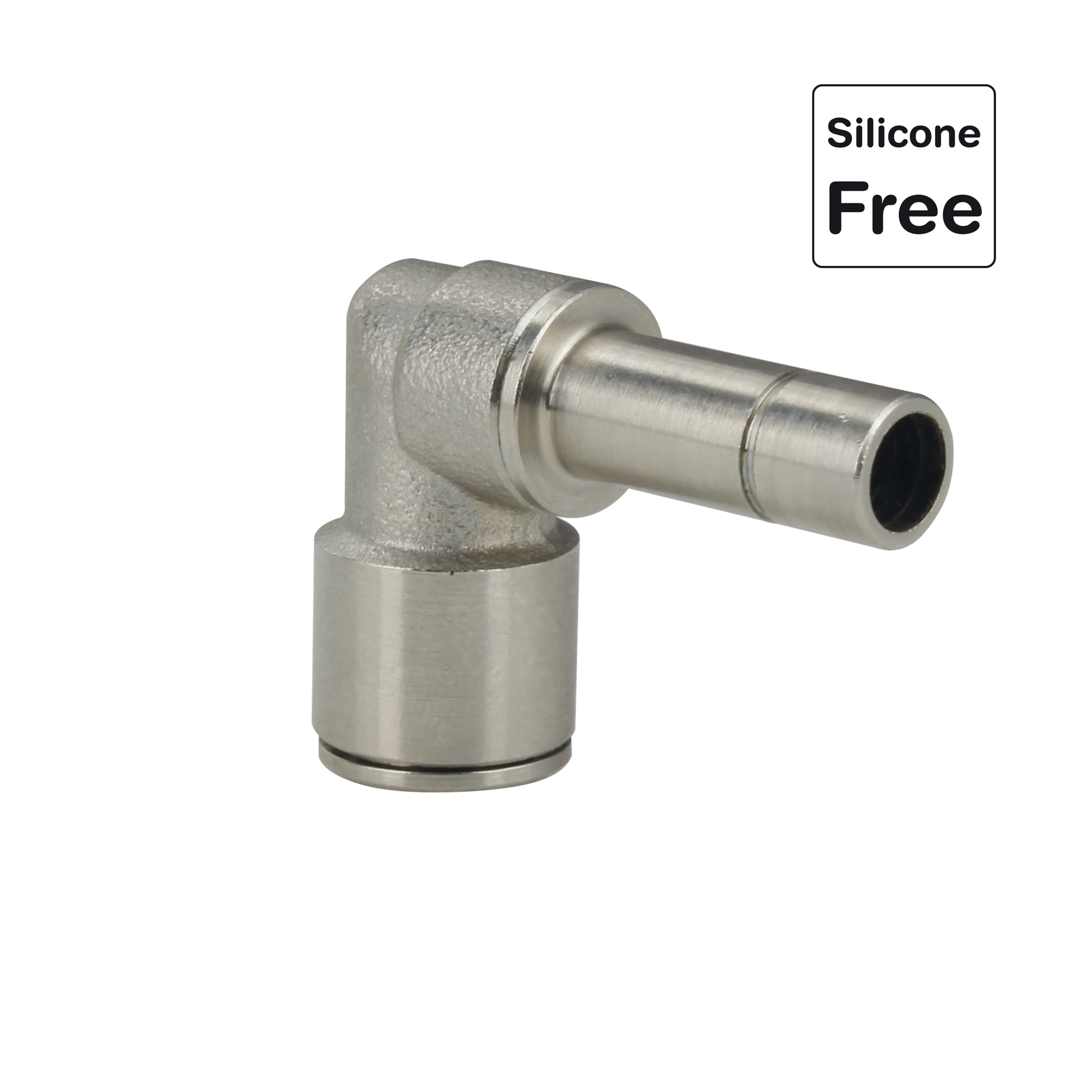 Raccord enfichable en laiton nickelé