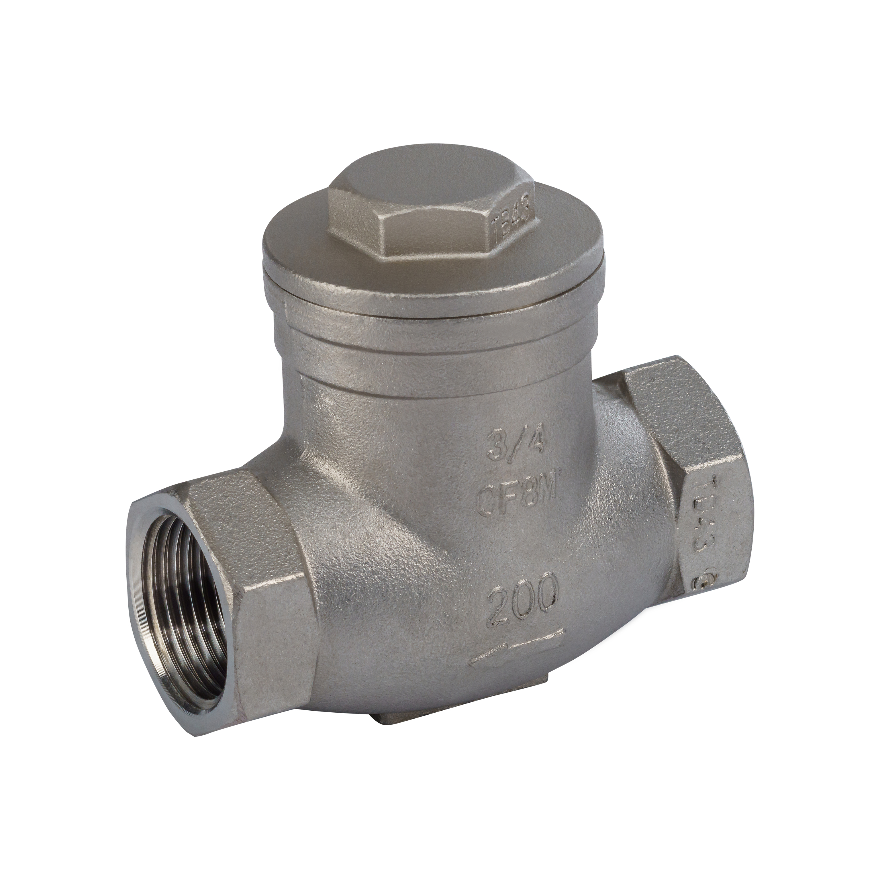Rückschlagventil, Rp1/2" – Rp2", Edelstahl, RK 600, Trigress Armaturen AG